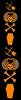 Ichabod Crane (Orange Ink)   # GH102 OI